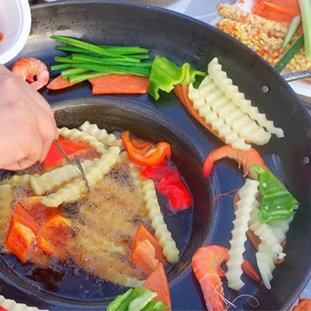 

Stainless Steel Frying Pan Large Flat Nonstick Cooking Pan for Eggs Pancakes Omelets Breakfast Crepe Grill Home Kitchen Outdoor