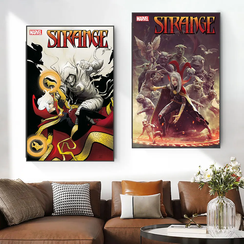 

Marvel Comics Doctor Strange 2022 New Comics Posters Superheros Prints Wall Art Canvas Paintings For Living Room Home Decoration