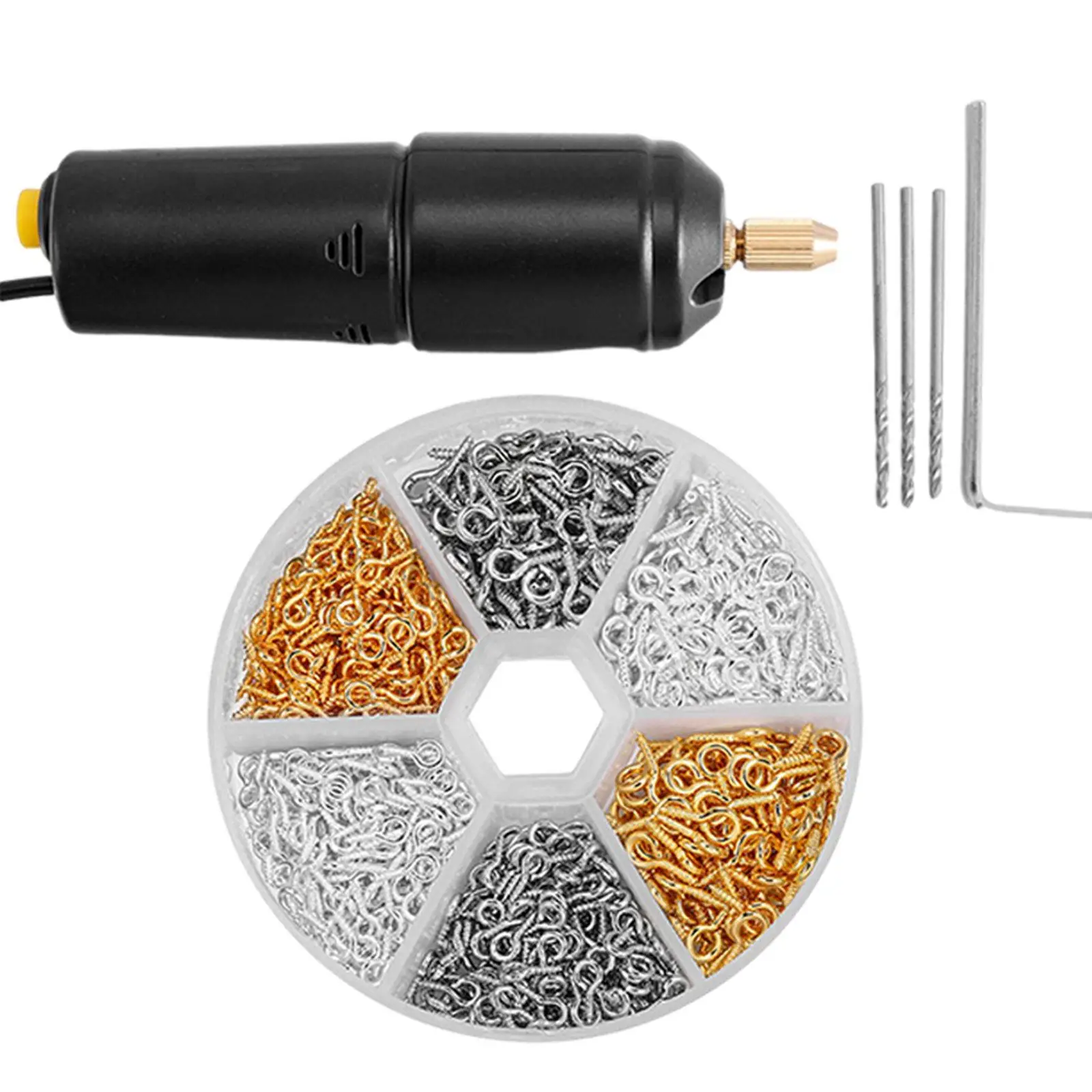 Lightweight USB Rotary Tool with Metal Twist for Jewelry Wood Drilling Plastic Board Craft Engraving Projects
