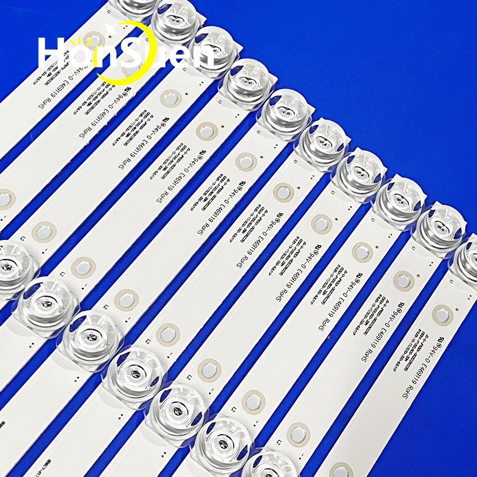 12PCS LED Backlight strip For JS-D-JP65EK-062EC TV E65EK-P1000 E65EK-P600 ND55KS4000