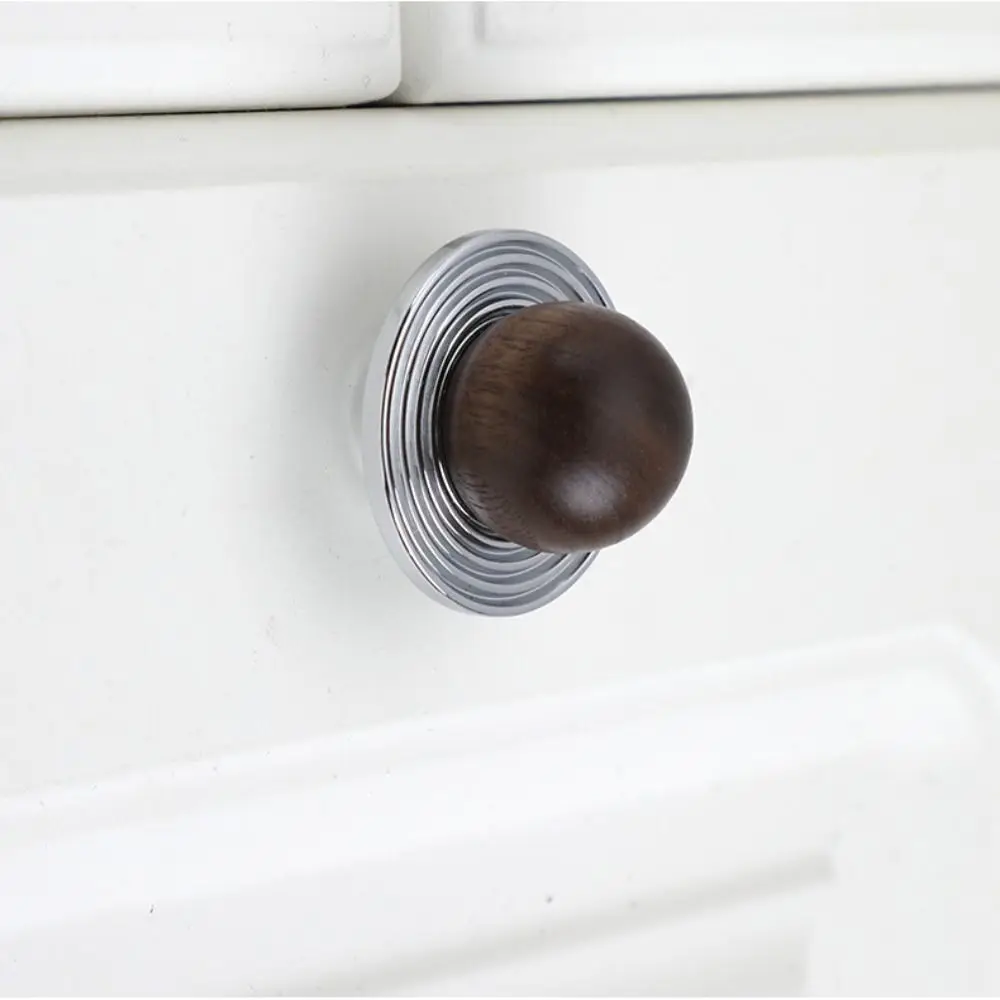 

Деревянные ручки-шары для шкафов в стиле французского шика, прочные, винтажные, декоративные, с роскошной отделкой