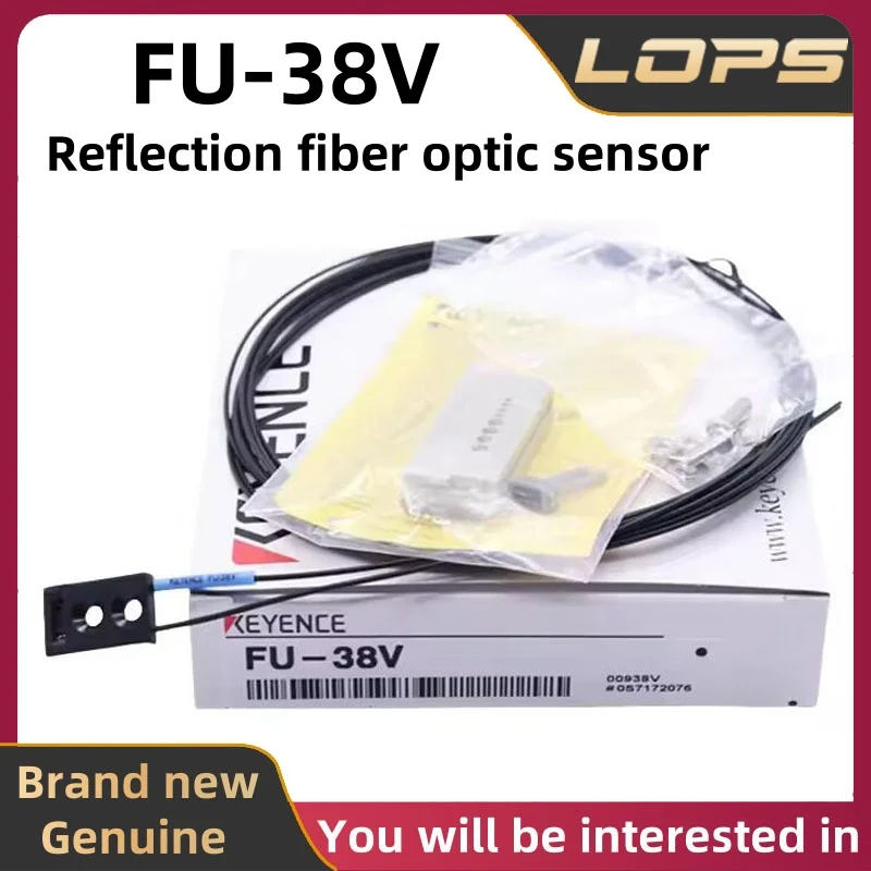 

FU-38V New Original KEYENCE Reflection Fiber Optic Sensor