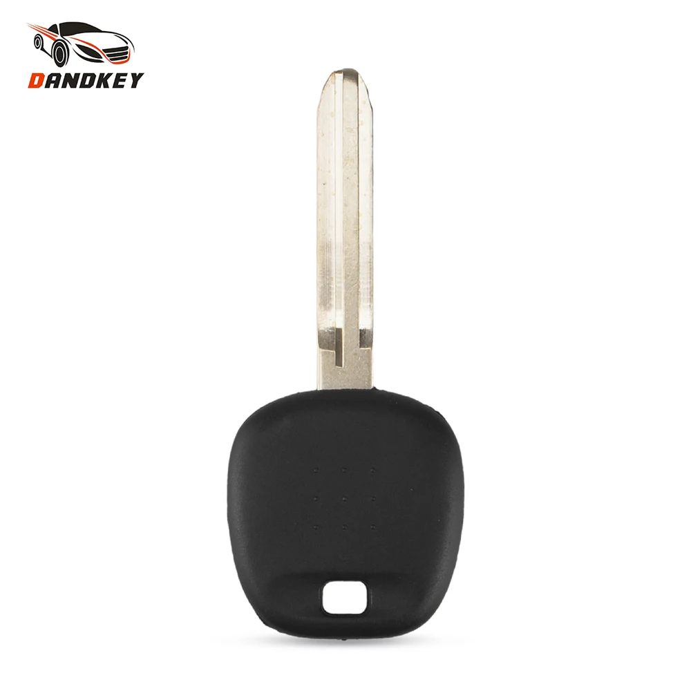 Em branco Transponder Chave Shell, Dandkey, Toyota RAV4, PRADO, COROLLA, Camry, Reiz, Highlander, Yaris, Corolla, TOY43 Lâmina