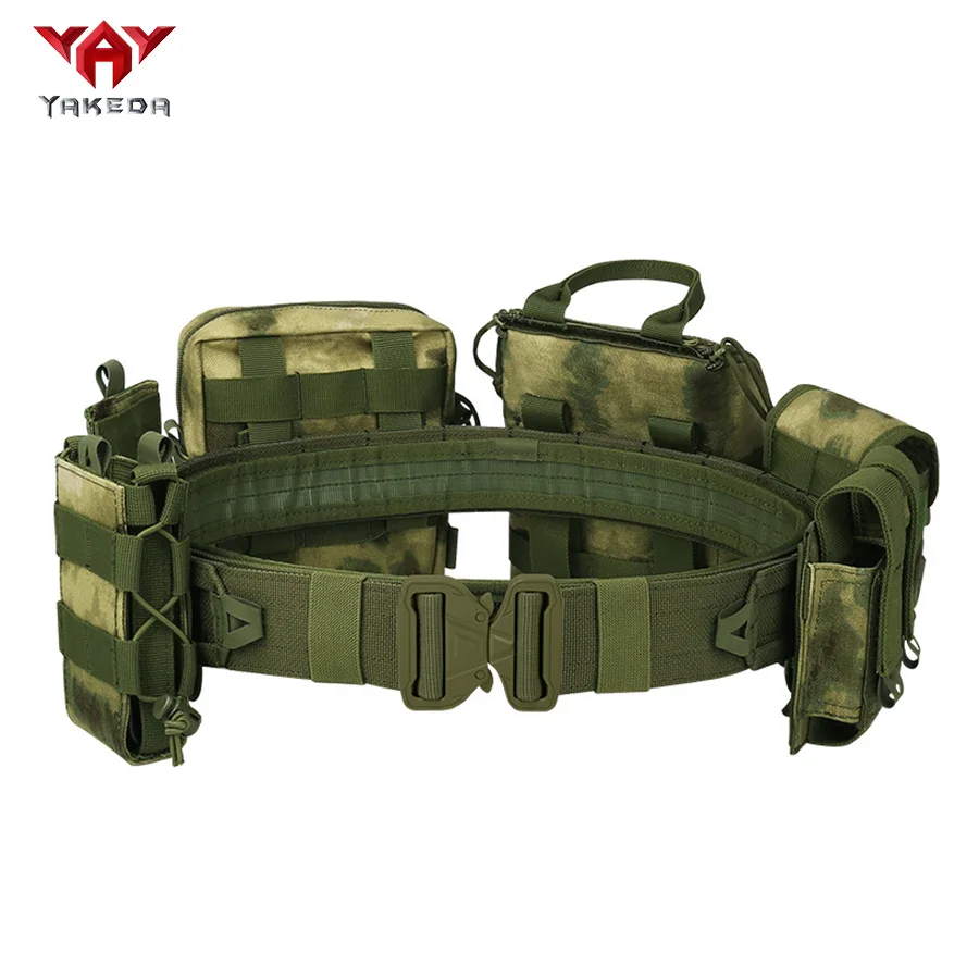 NONE YAKEDA Trainingsgürtel Outdoor Patrol achtteiliges Set, abnehmbarer und verstellbarer Trainingsgürtel 9