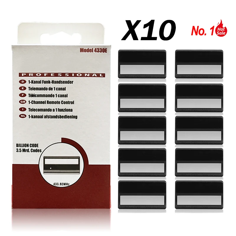 عرض خاص جديد CHAMBERLAIN LiftMaster 4333E 4330E 4335E 4330EML 4333EML 433.92MHz باب مرآب / بوابة كهربائية للتحكم عن بعد