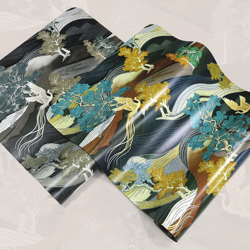 Lezyan-esterilla de Yoga de Pu de goma Natural de 5mm, impresión en Color de Fitness, pintura al óleo de estilo chino antideslizante, personalidad, gimnasia, entrenamiento