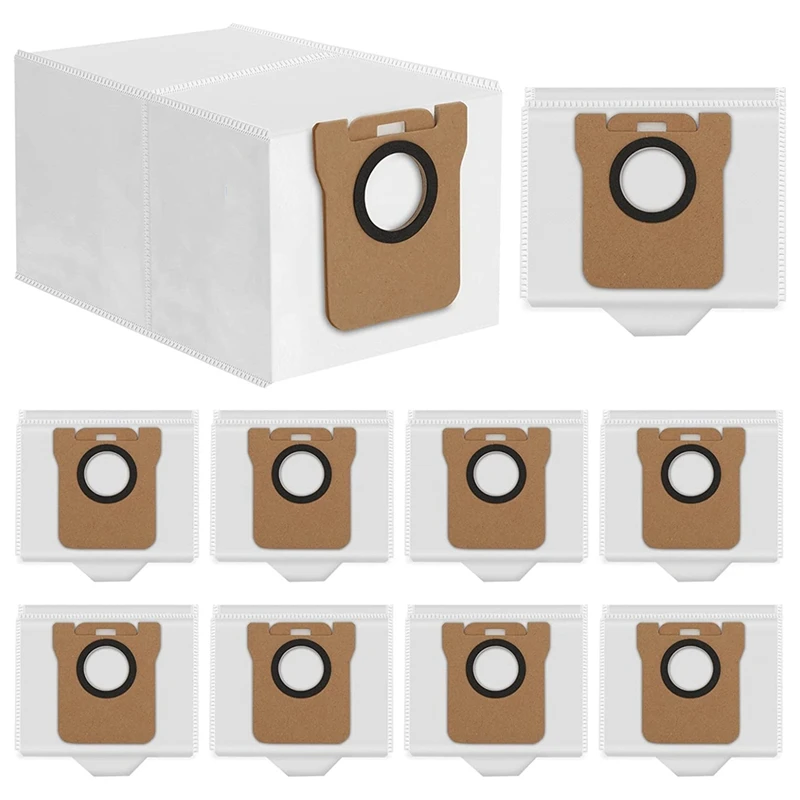 Bolsas de aspiradora AC66 para Dreame L10S Ultra L10 Ultra Xiaomi X10 + juego de accesorios de bolsa de repuesto para Robot aspirador