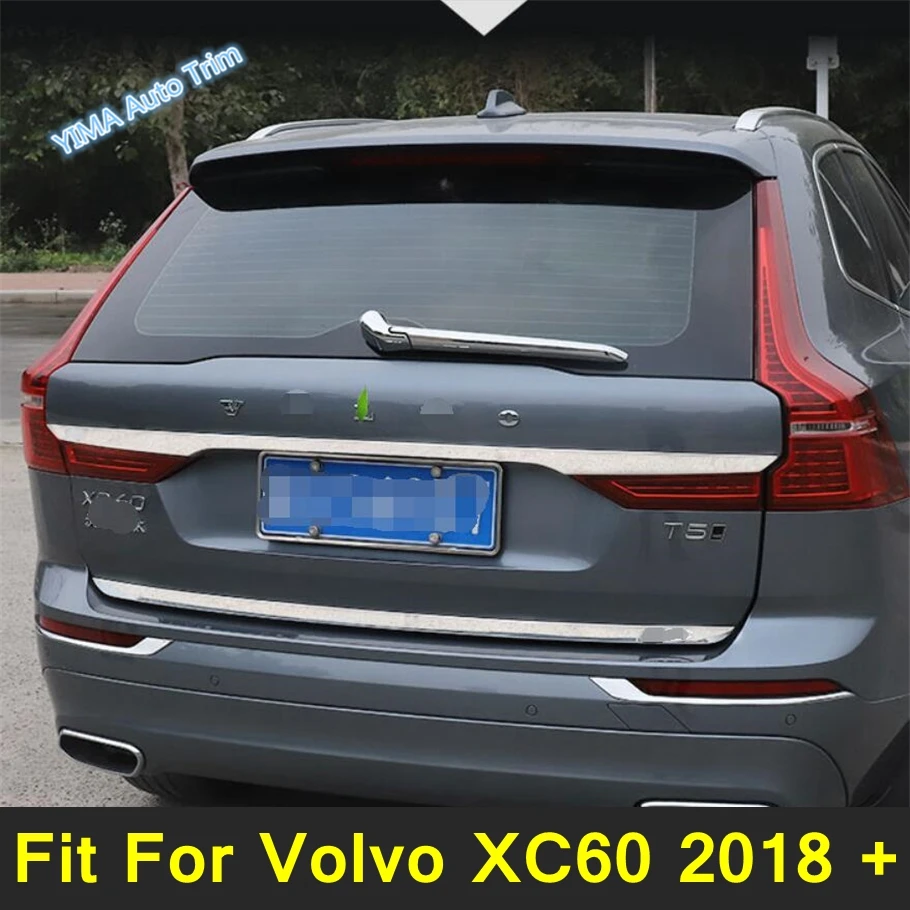 

Car Molding Tailgate Door Strip Accent Garnish Styling Rear Trunk Tail Gate Cover Trim For Volvo XC60 2018 - 2022 Accessories