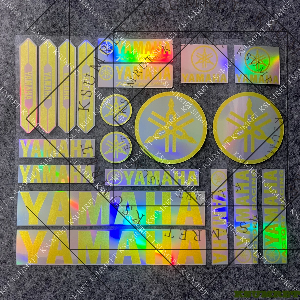 الليزر ياماها ملصق دراجة نارية خزان شعار خوذة شعار الشارات #3