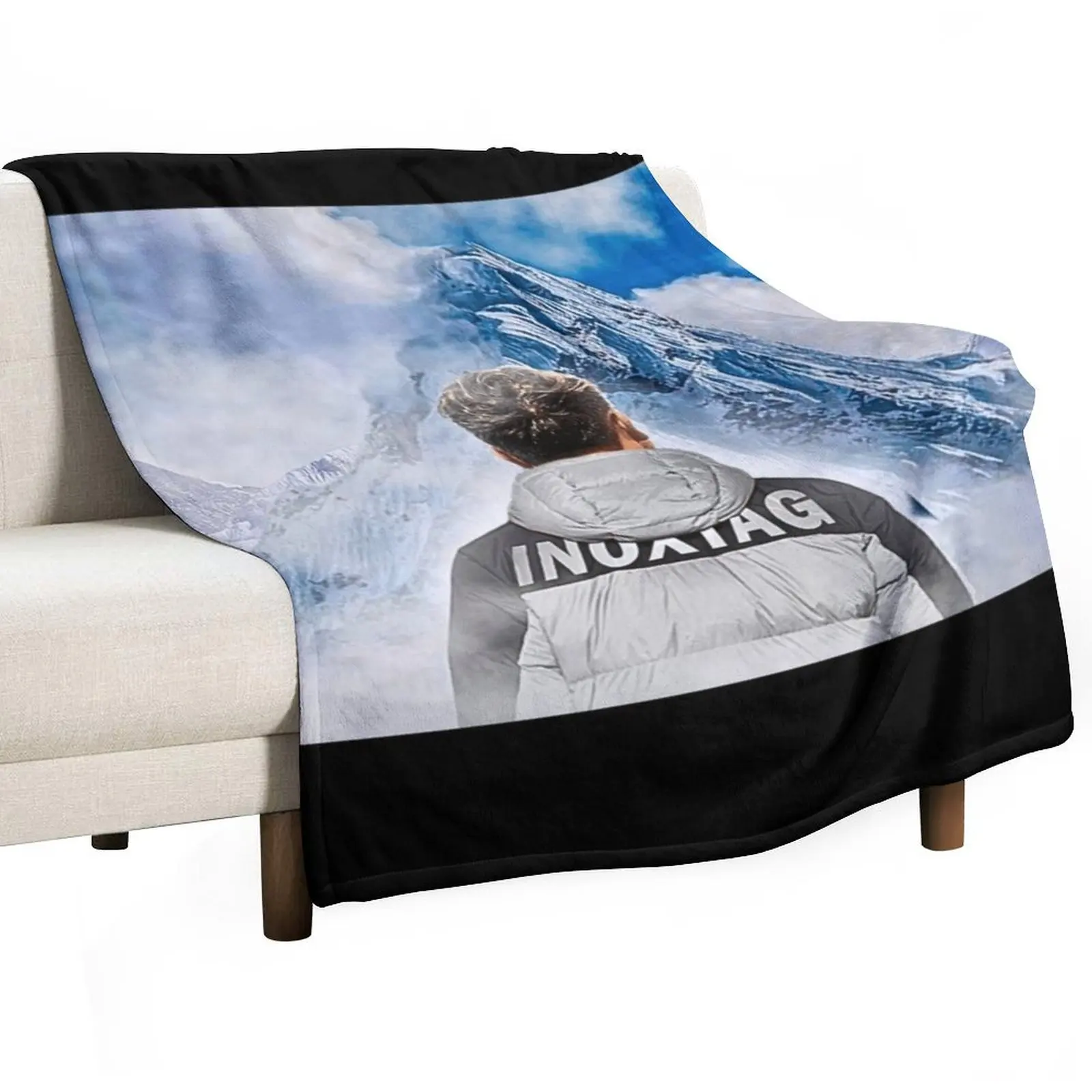 Inoxtag Everest - بطانية رمي إينوكس للأريكة رقيقة أنعم قيلولة بطانيات سميكة فاخرة #1