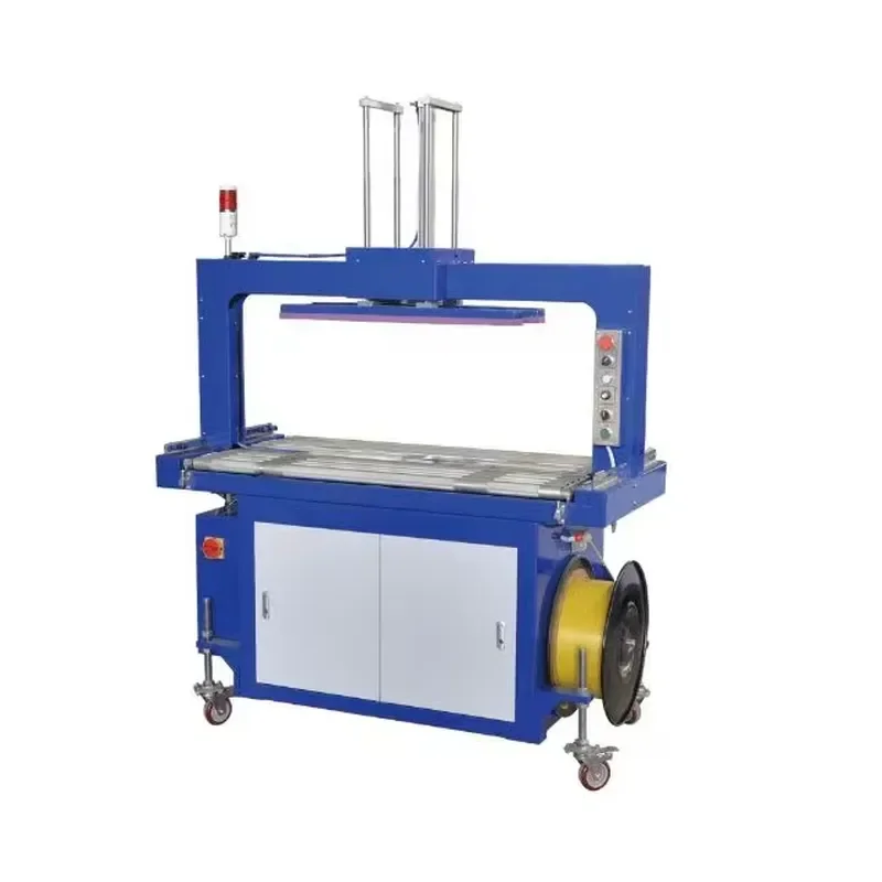High Speed Automatic Top Pressure Strapping Machine for Carton Box with PP Belt