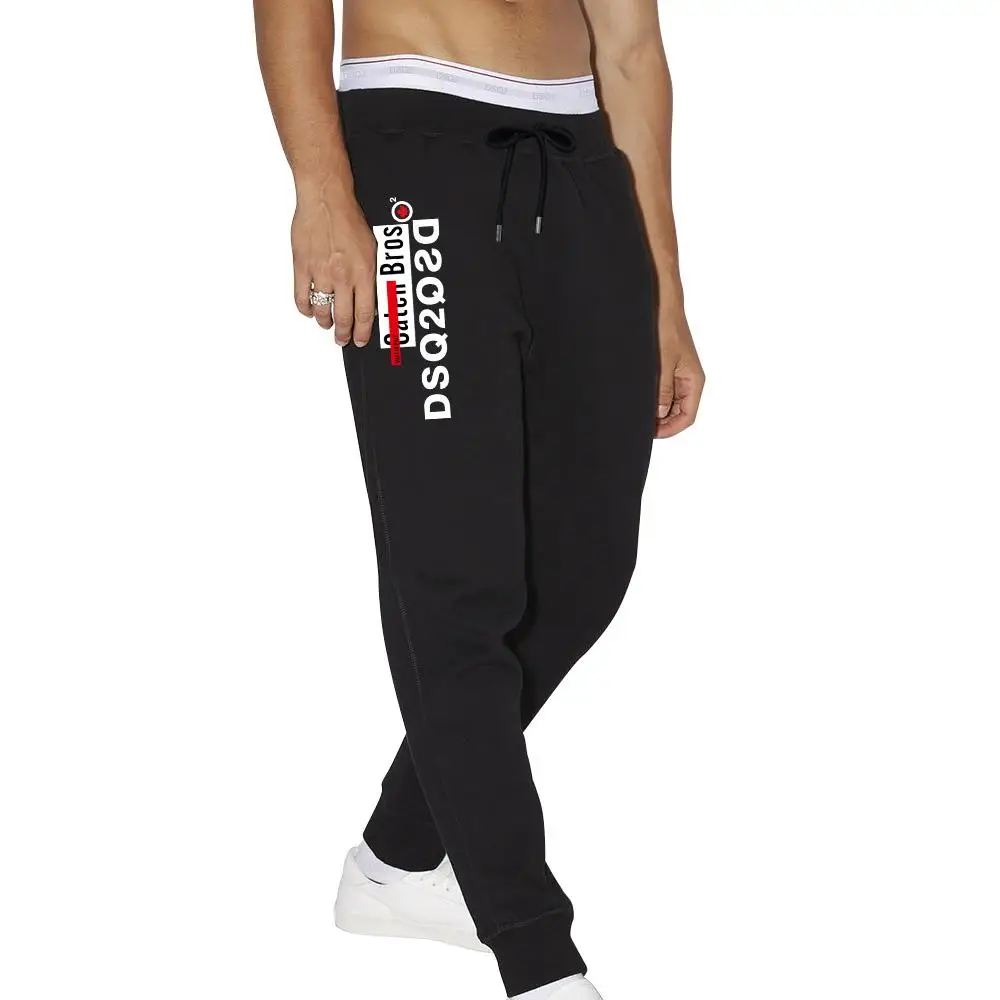 

Новые модные трикотажные спортивные брюки для мужчин и женщин, длинные леггинсы, повседневная свободная посадка, осенняя одежда, городская молодежная одежда