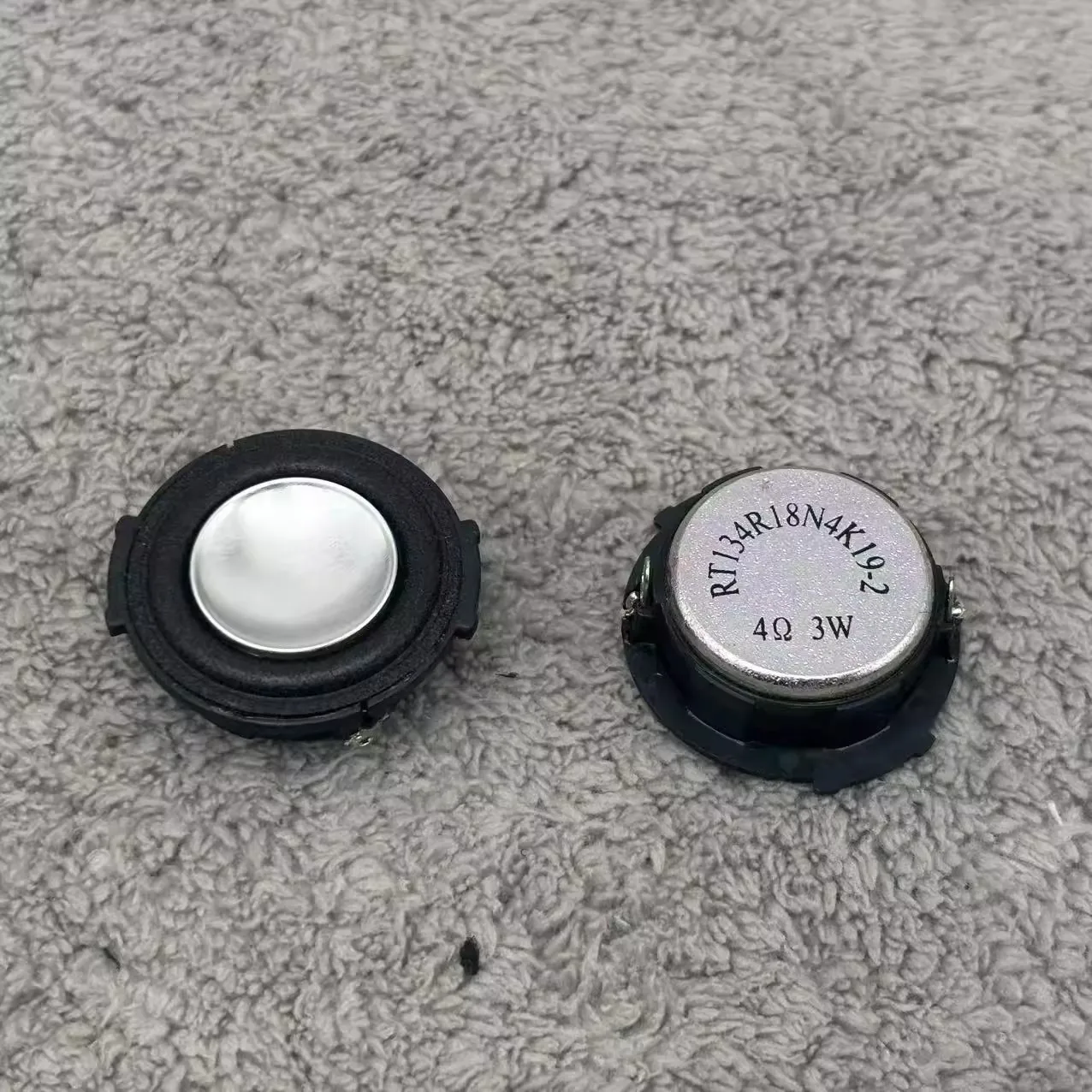 

GHXAMP Высокое качество 1-дюймовый 34 мм полнодиапазонный динамик-4 Ом 3 Вт металлический алюминиевый конус неодимовый магнит пенопластовый край 2 шт.