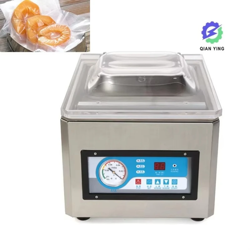 Automatic Commercial Vacuum Packer Machine Single Chamber Vacuum Packing Sealing Machine for Food