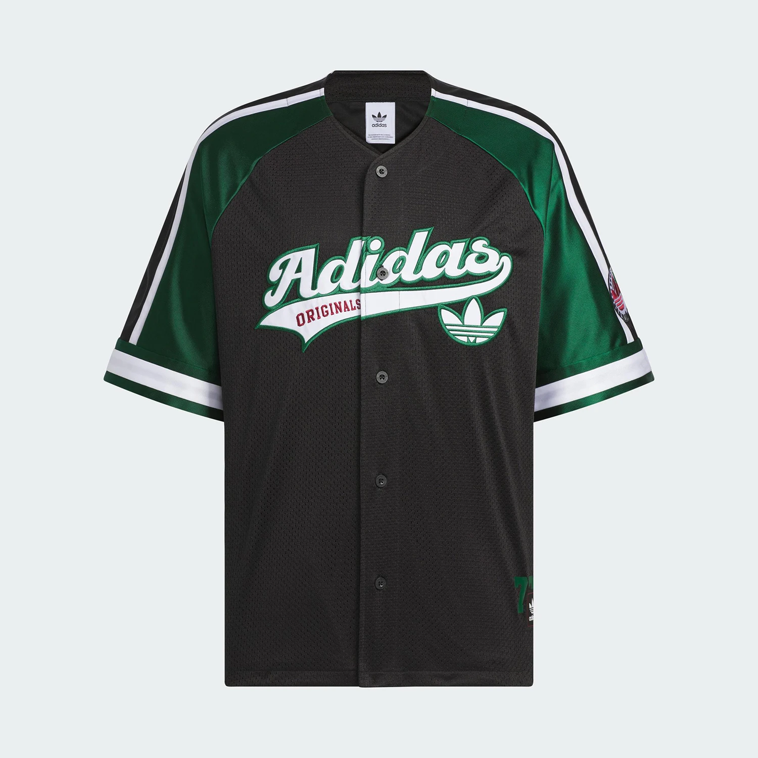 adidas-officiel-authentique-unisexe-ample-et-respirant-boutonne-manches-courtes-t-shirt-jn0767