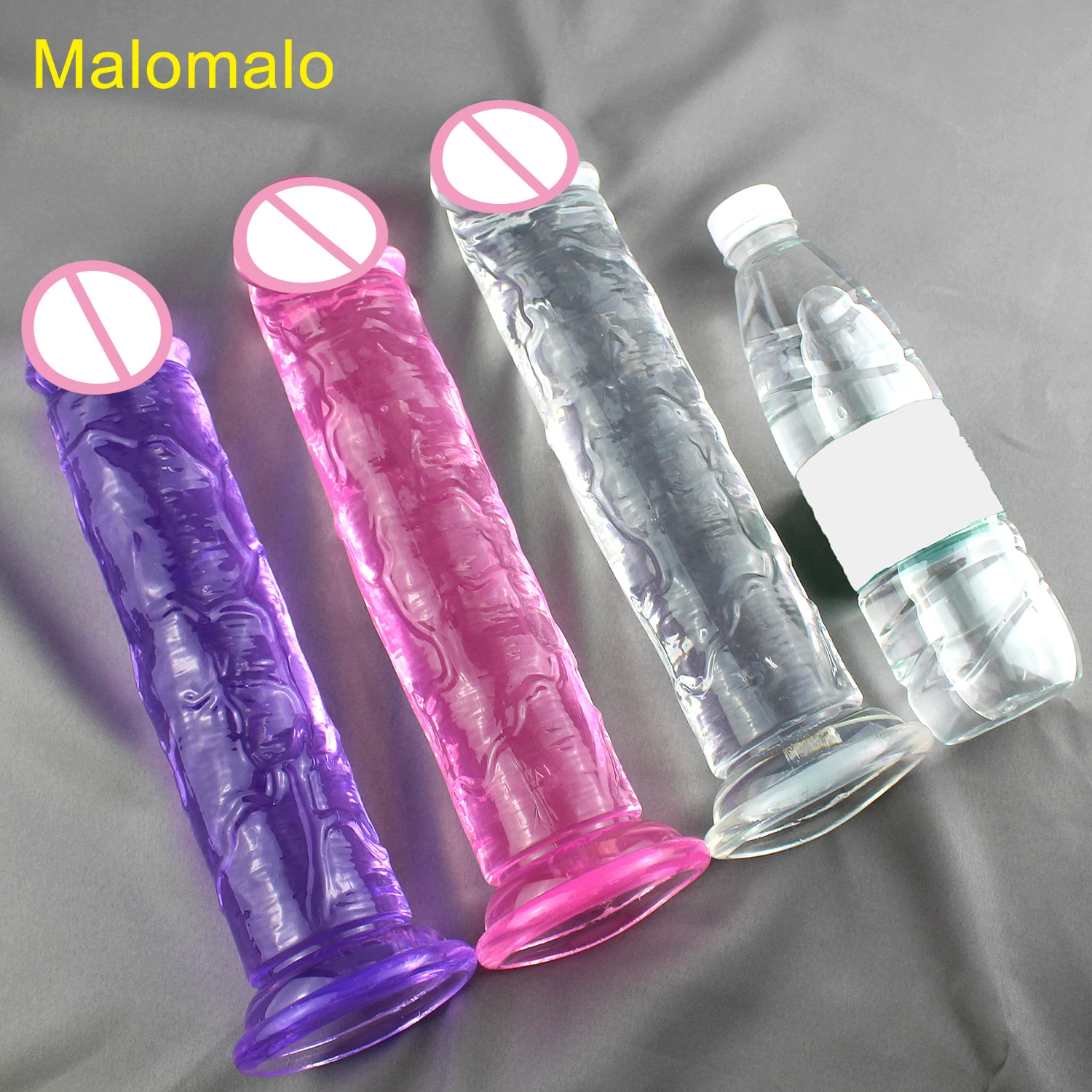 Realístico Big Jelly Dildo para Mulheres, Brinquedos Sexuais Anais Eróticos, Clitóris Suave, Masturbadores Vaginais, Penis Suction Cup, Dick, Barato, 6 Tamanhos