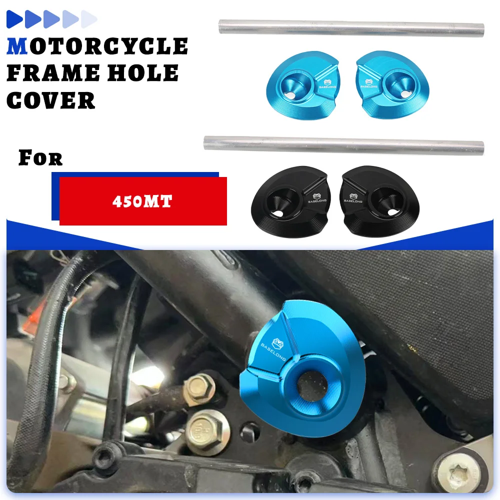 

For CFMOTO CF MOTO 450MT 450 MT IBEX 450 2024-2025-2026 Aluminium Frame Hole Cover Accesorios Para Motocicles Frame Plugs