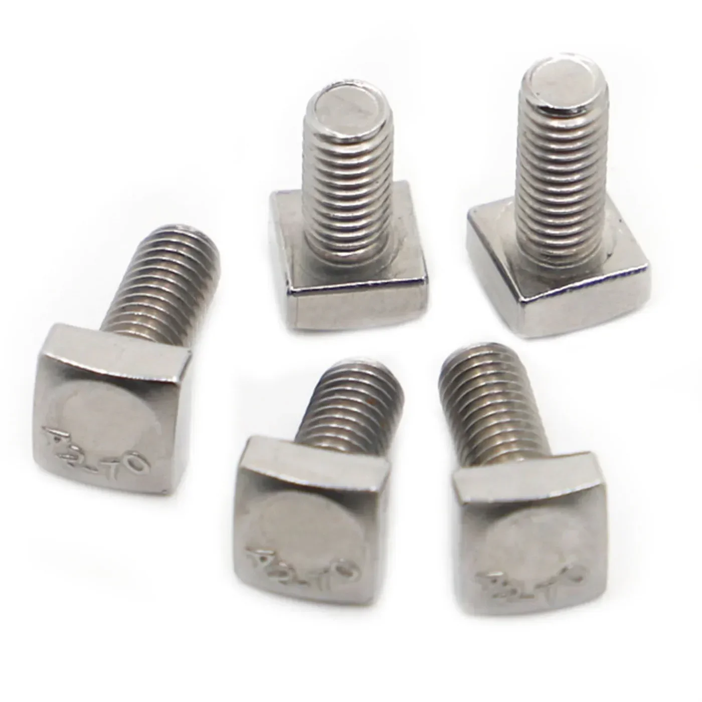 M5 M6 M8 L=8-80mm GB35 304 A2 Stainless Steel Square Foursquare Quadrate Shape Type Head Screw Bolt