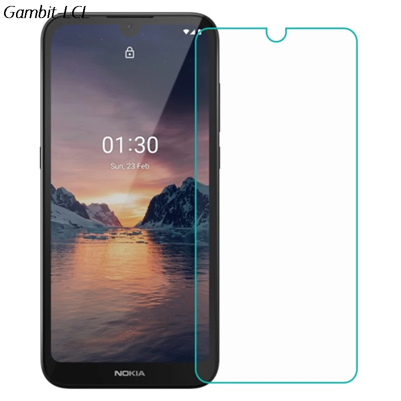 Película de vidro temperado para nokia 1.3, proteção para tela de 5.71"