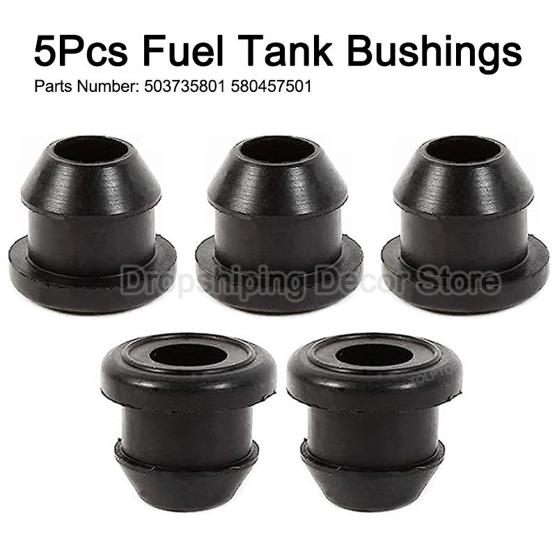 5Pcs Brand New Fuel Tank Grommet Fuel Tank Bushing Compatible for Husqvarna 322 325 333 356 576 Trimmer Parts Fuel Line Grommets