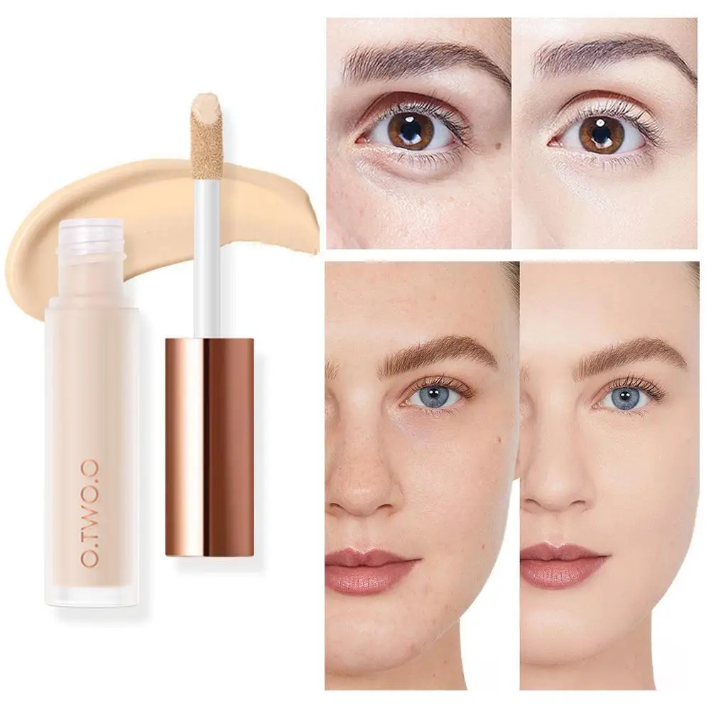 

1pcs Waterproof Liquid Concealer Foundation Cream Matte High Coverage Oil Control Moisturizing Concealer Professional Face