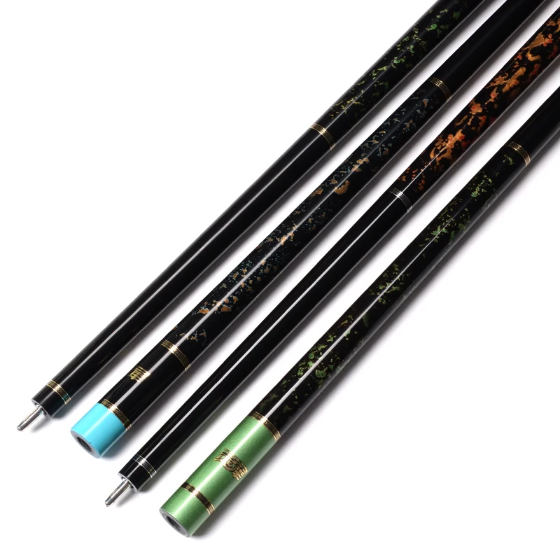 SW Factory Direct High-quality Carbon Fiber Cues, customizable tips for pool and snooker