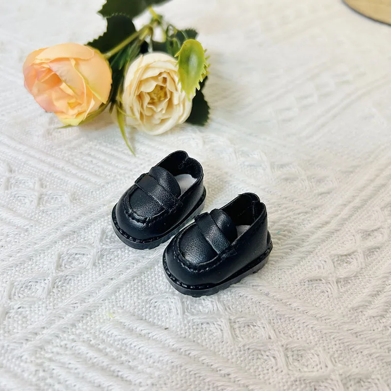Chaussures Pour Poupée Labubu - Paire De Chaussures Motif Abeille, Taille 4x4 Cm, Pour Poupée De 17 Cm