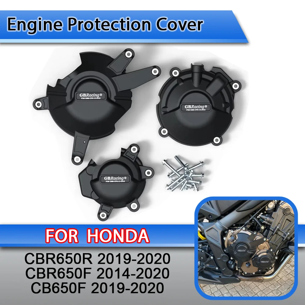 

For Honda CBR650R 2019-2020 CB650R 2019-2020 CBR650F 2014-2020 Engine Protection Cover Racing engine protective cover