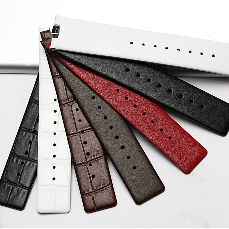 Watch Bands for CK K1S21120/K1S21102 Genuine Leather Durable Soft for Calvin Klein Watch Strap waterproof Bracelet 20mm