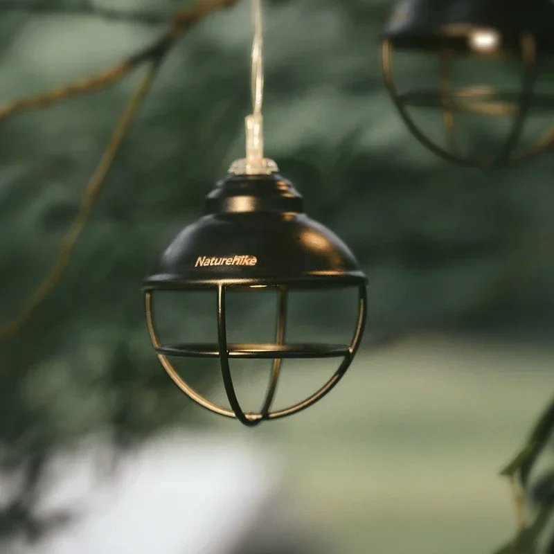 Naturehike String Lights tende da esterno atmosfera da campeggio luci retrò lampada da fata a festone impermeabile per decorazioni per feste in giardino