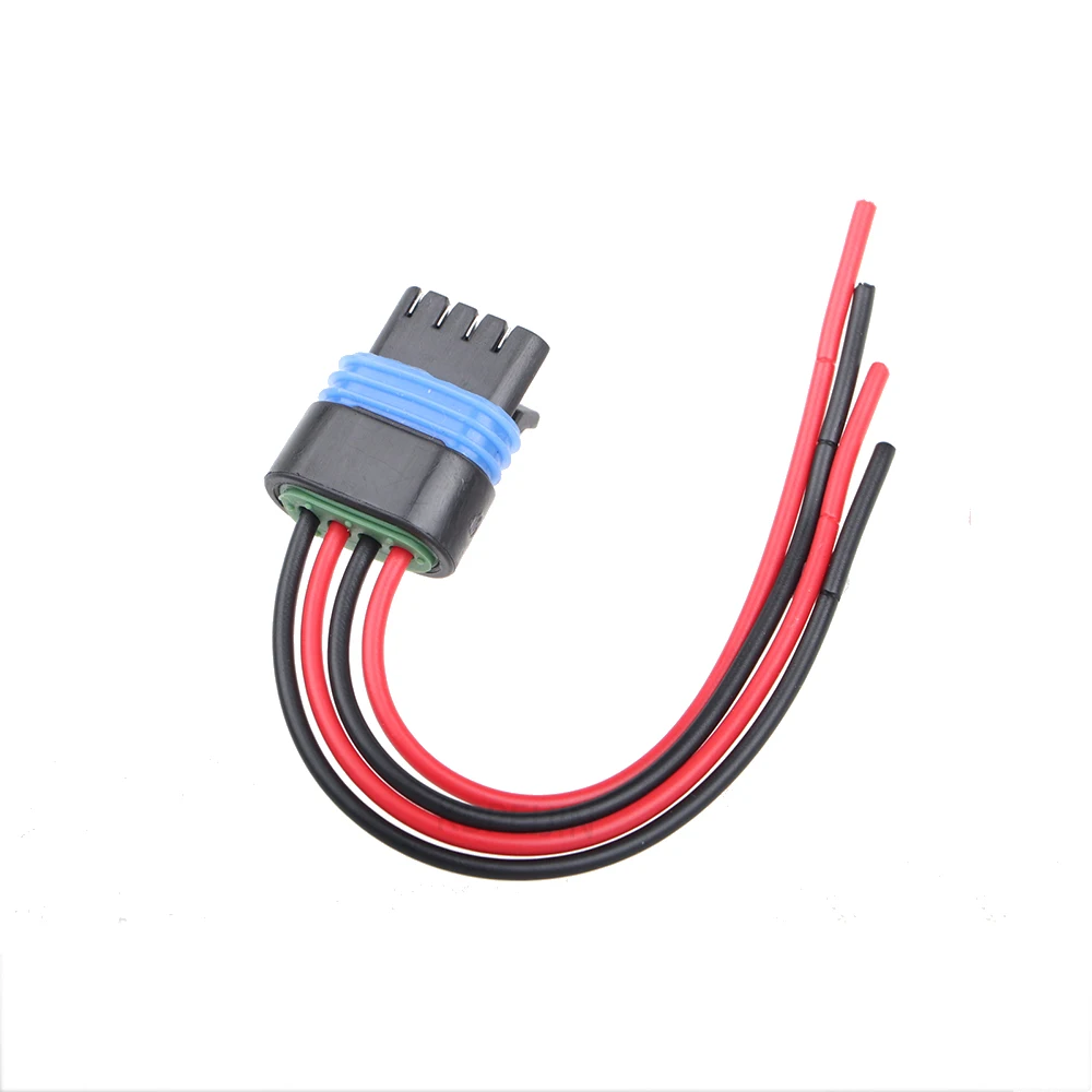 2x Car Intake Pressure Sensor Sockets Adapter Wiring Harness Accessories