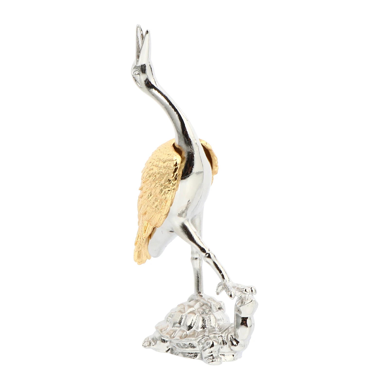 

Metal Crane Statue nament Bird Decor Small Wind Chimes Garden Decoration Durable Quality Bright Colors Various Styles Home