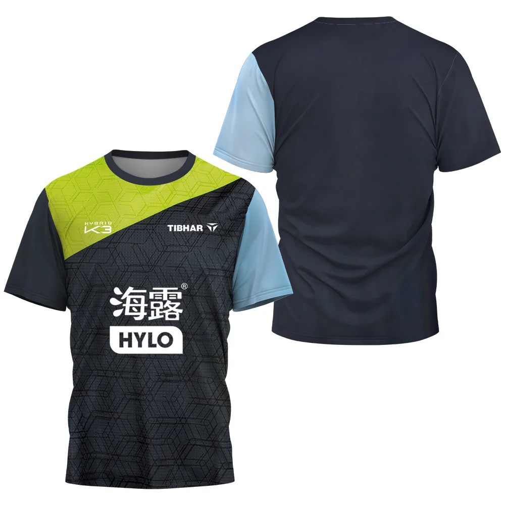 NEW Felix Lebrun Sports Quick-dry Breathable Men T-shirt Table Tennis Jersey Outdoor Training Short Sleeve Top Family Kids Tees