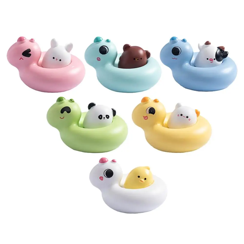 

6 Miniature Animal Figurines Resin Statues Small Garden Decorations Fairy Accessories Plant Potted Ornaments Versatile Indoors