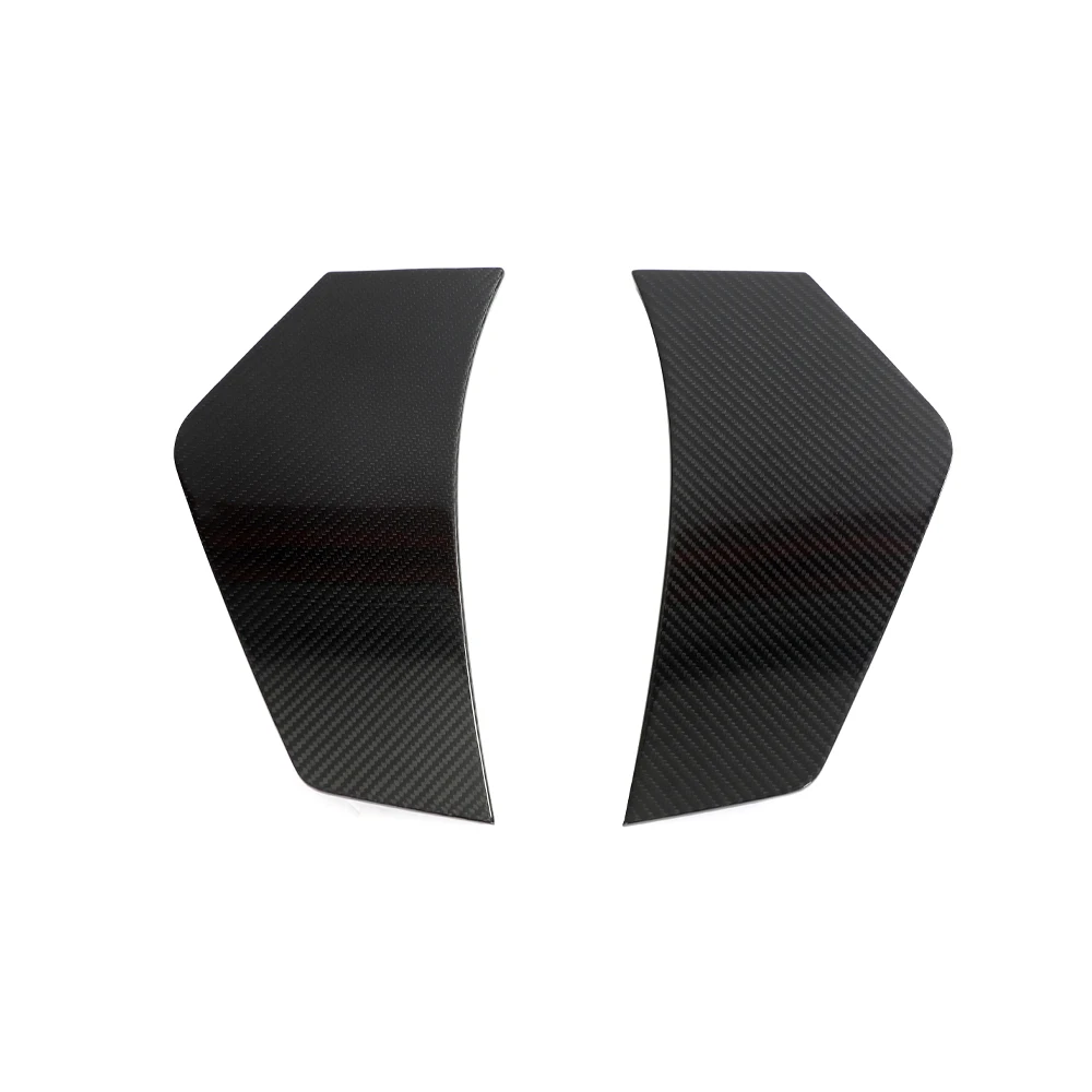 

Factory OEM Dry Carbon Rear Canards for Audi R8 V10 2023 Rear Bumper Splitters