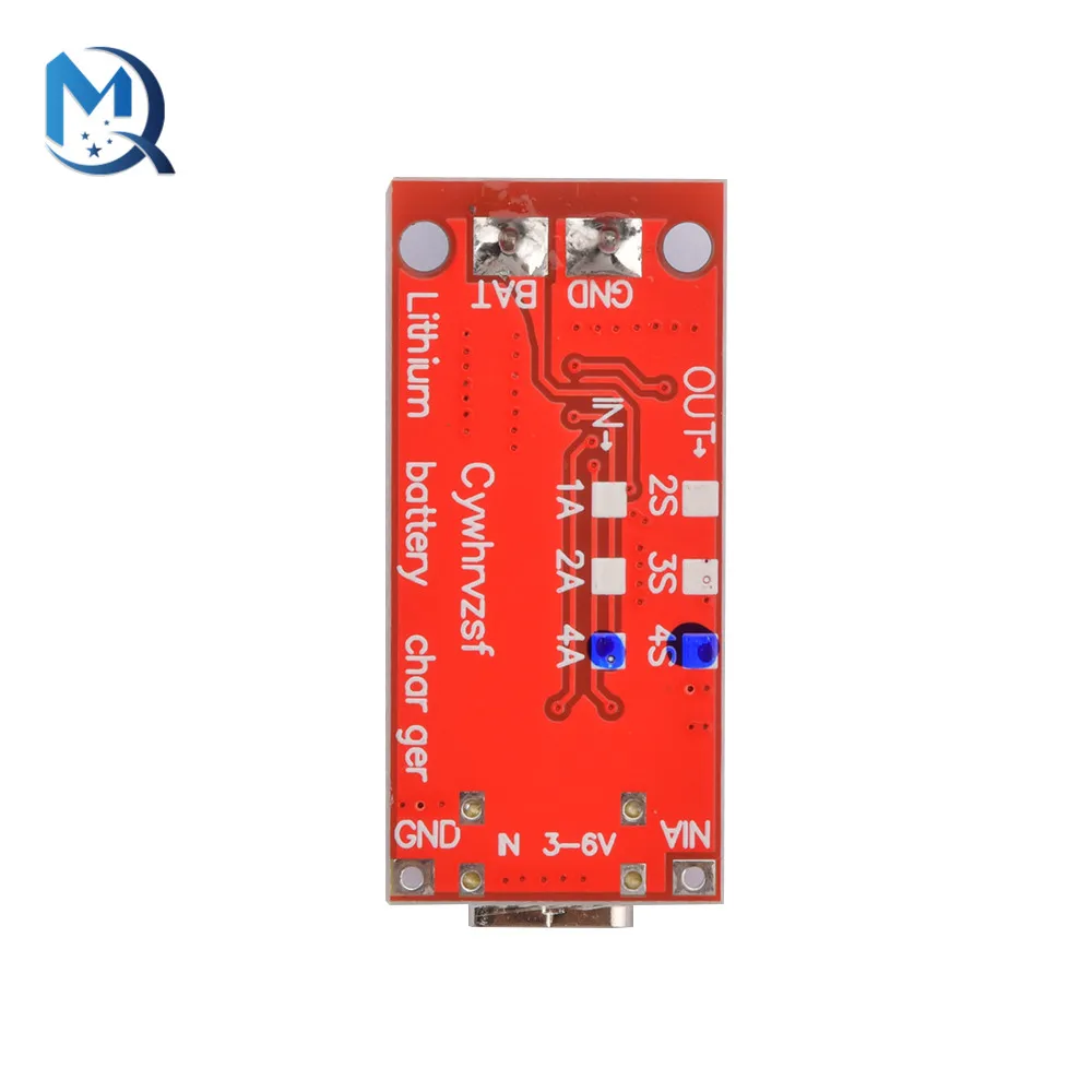 Type-C USB 2S 3S 4S  To 8.4V 12.6V 16.8V Step-Up Boost LiPo Polymer Li-Ion Charger 7.4V 11.1V 14.8V 18650 Lithium Battery