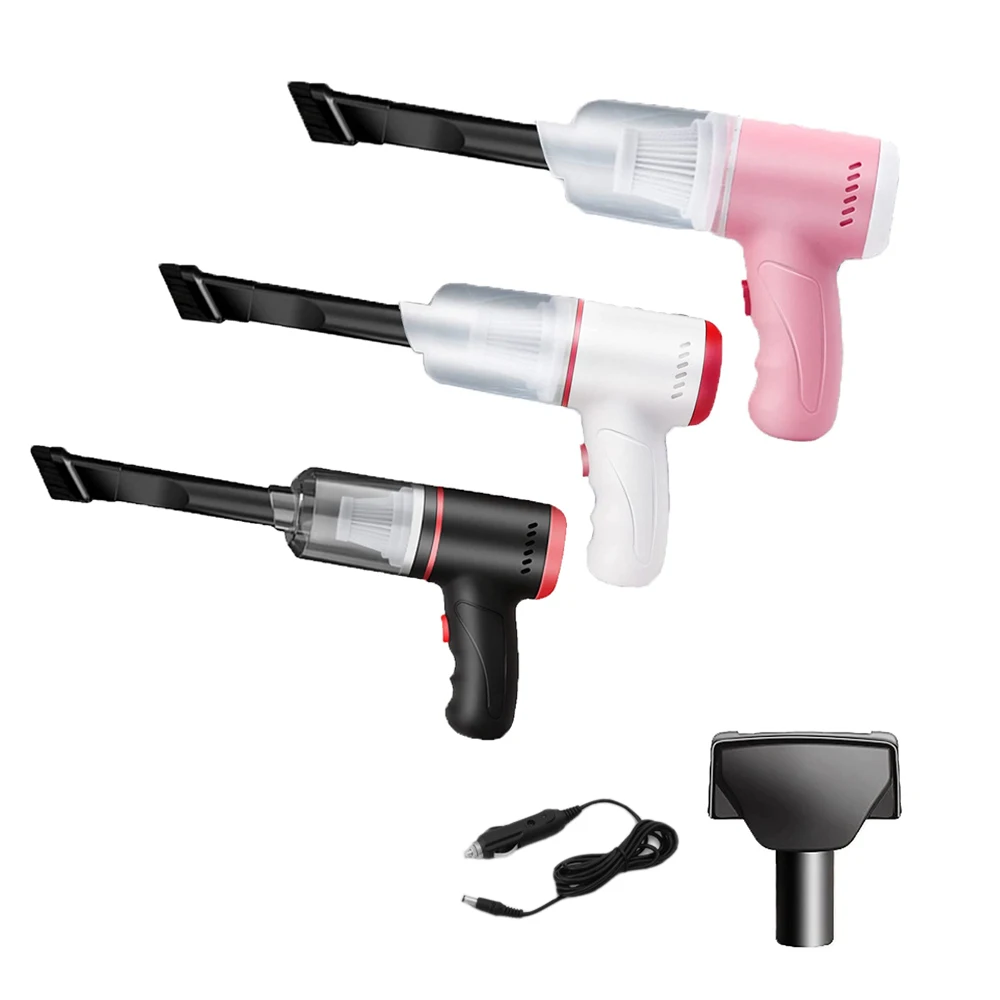 12 فولت 9000Pa 120 واط سيارة مكنسة كهربائية قوية شفط يده مكنسة كهربائية صغيرة لاسلكية محمولة المنزل سيارة تنظيف أداة