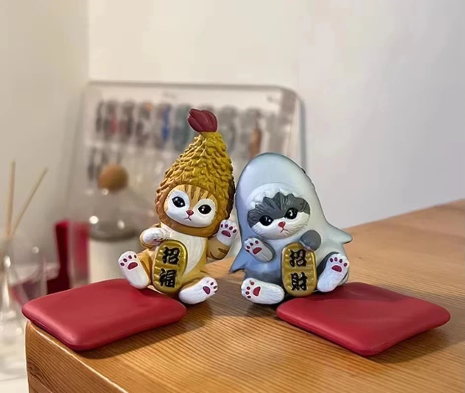 

Mofusand Lucky Cat Handmade Lucky And Wealthy Lucky And Unstoppable Home Decor Model Decoration Pleasant Surprise Birthday Gift