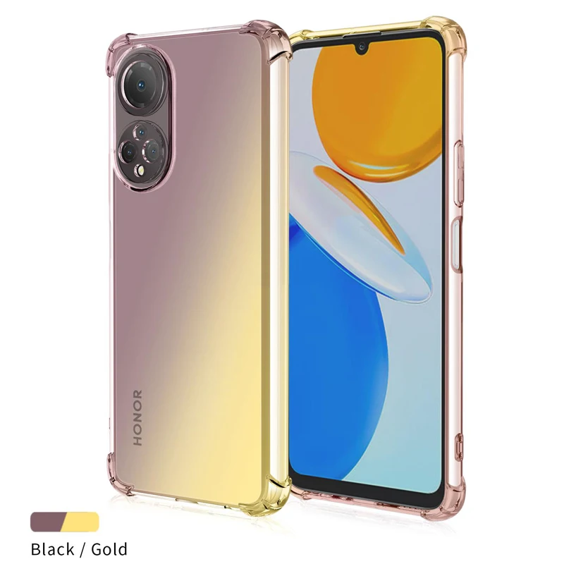 Shockproof Air-Bag Case for Honor X7 X8 X9 X10 70 60 50 30 Pro Huawei Nova 8 9 Magic 4 Lite Four Corners Anti-Drop TPU Cover