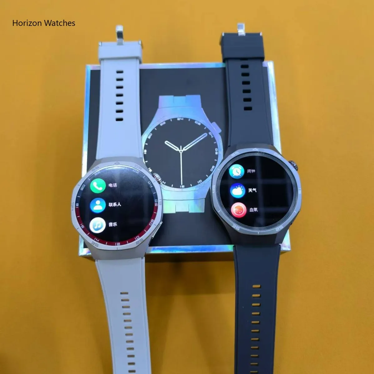 HT32 Magnetic Charging Smartwatch Bluetooth Calls/24/7 Heart Rate/SpO2 Monitor Fitness Tracker for Men & Women Android/iOS