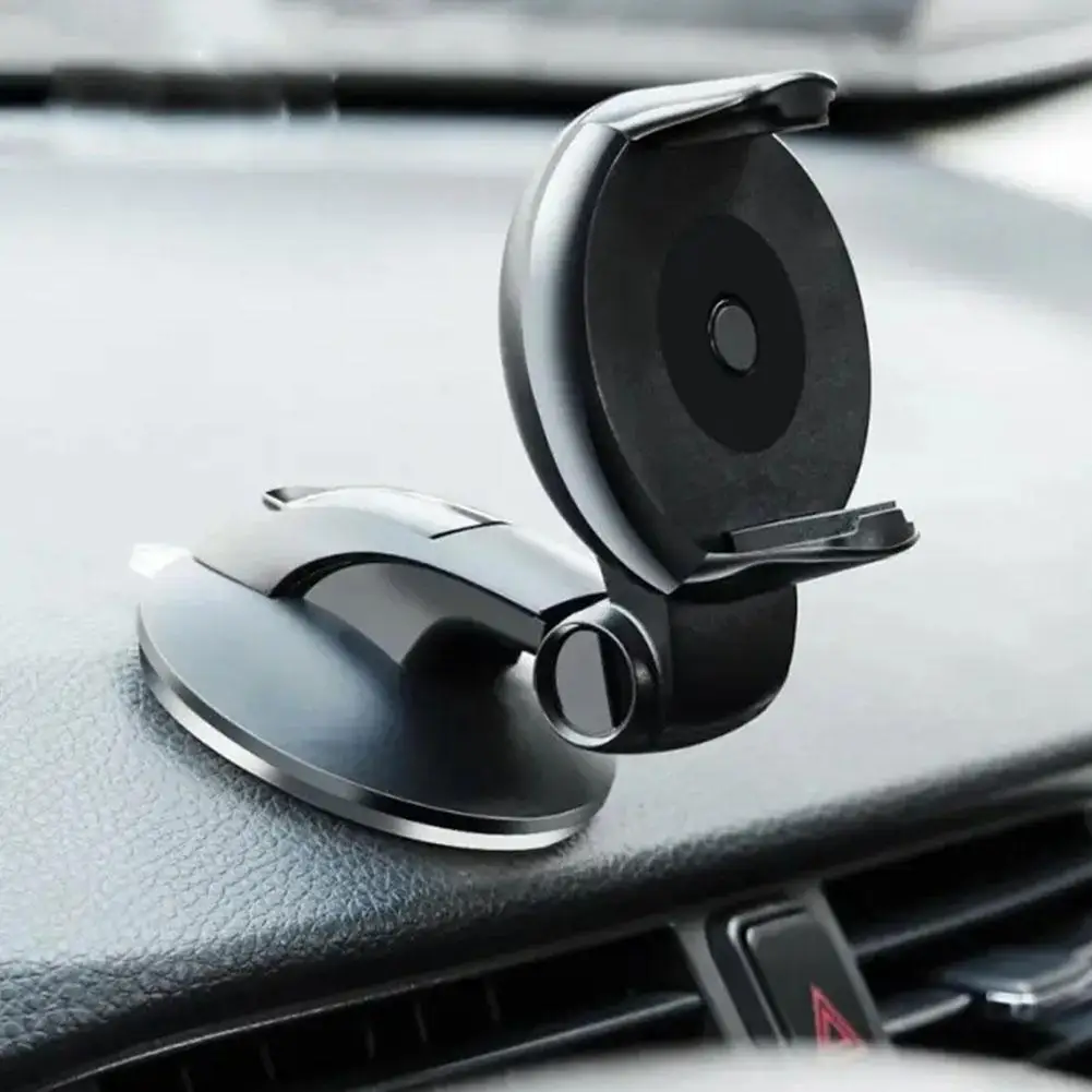 Sucker Car Phone Holder GPS Car Mount Stand GPS Cell Phone Holder Stand For iPhone 17 16 15 Pro Xiaomi Mobile Phone Accessories