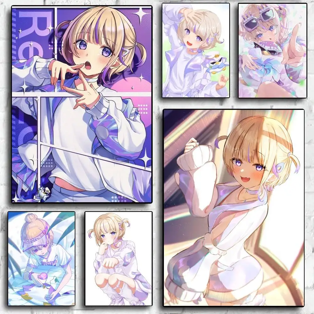 1pc Todoroki Hajime Anime Poster High Quality Print Waterproof Wall Art Sticker For Bar Living Room Decor Gift