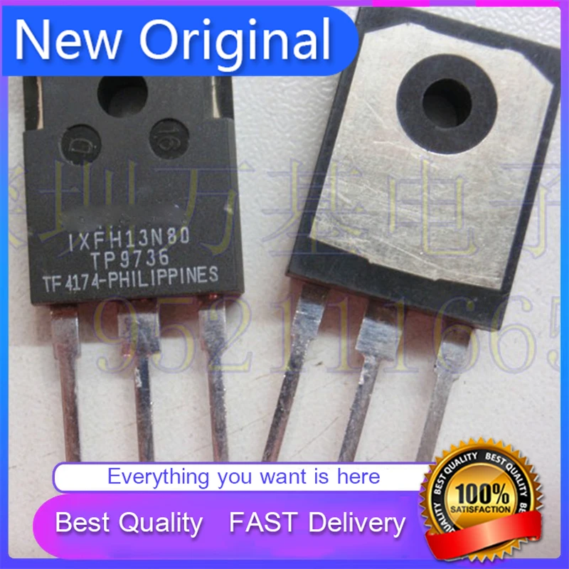 5Pcs/Lot New Original IXFH13N80 IXYS  Good Quality