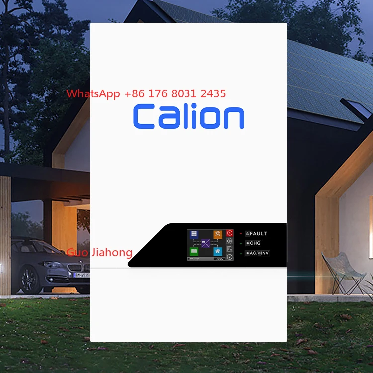 

Factory-Built MPPT Solar Change Wall-Mounted Inverter with Overload Protection Single Phase Output for Household Use