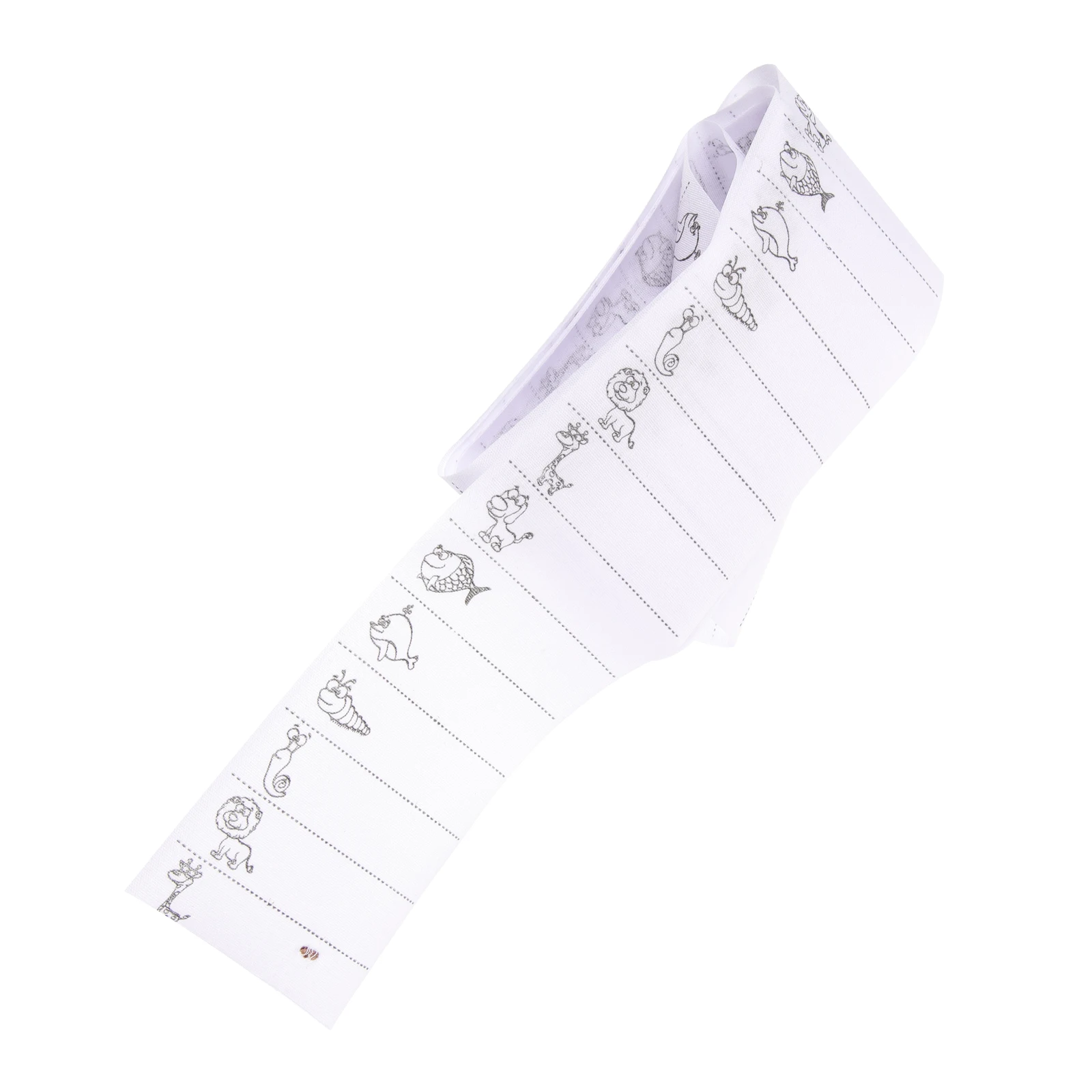 

Waterproof Name Stickers Iron On Labels Clothing Tags DIY Sewing White Writable Fabric Name Tags For Kids Clothes School