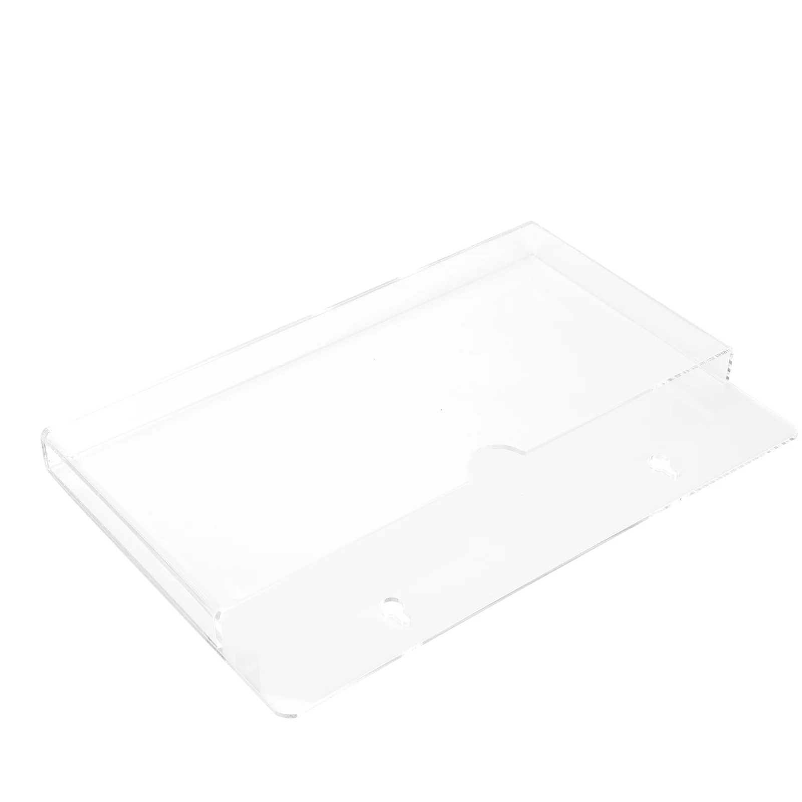 

Wall-mounted File Case Multi-purpose Storage Container Hanging Folder Document Organizer Transparent