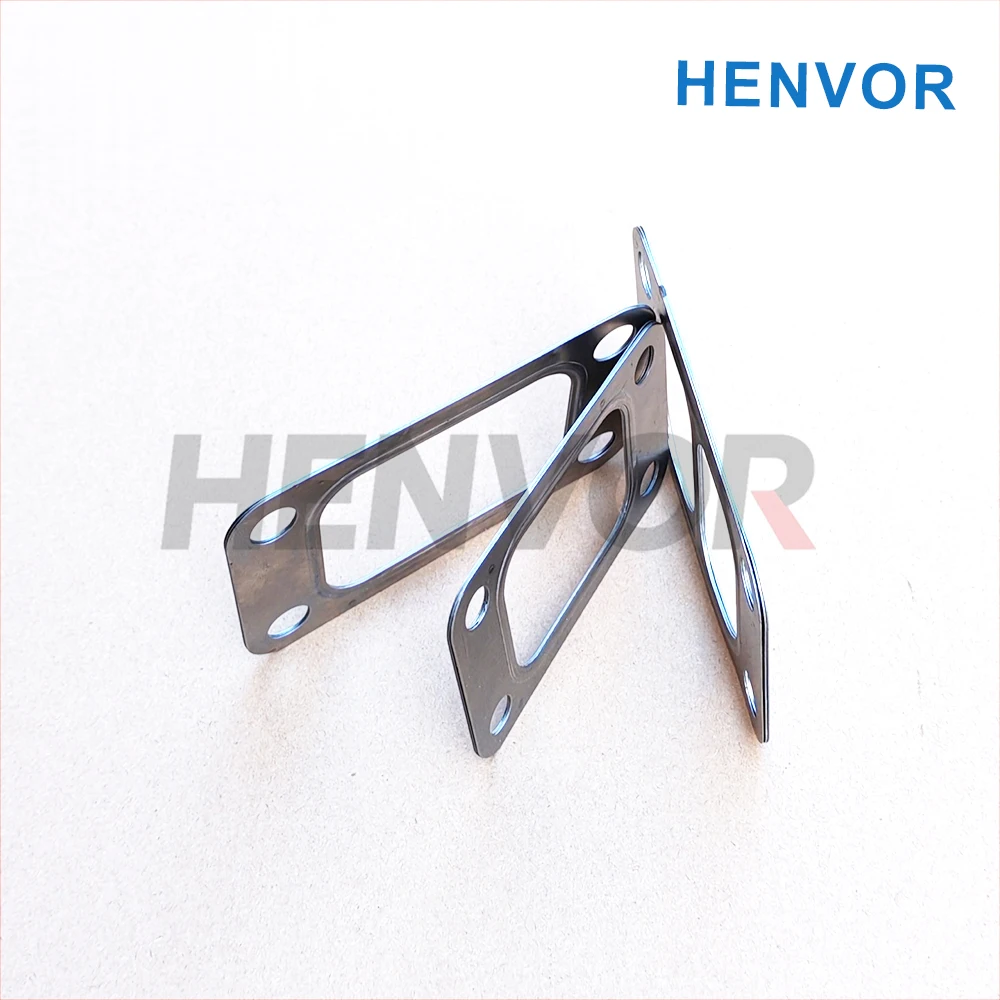 Engine Supercharger Seal Plate Three Layer Steel Gasket for 4105 4108 6105 6108 Motors