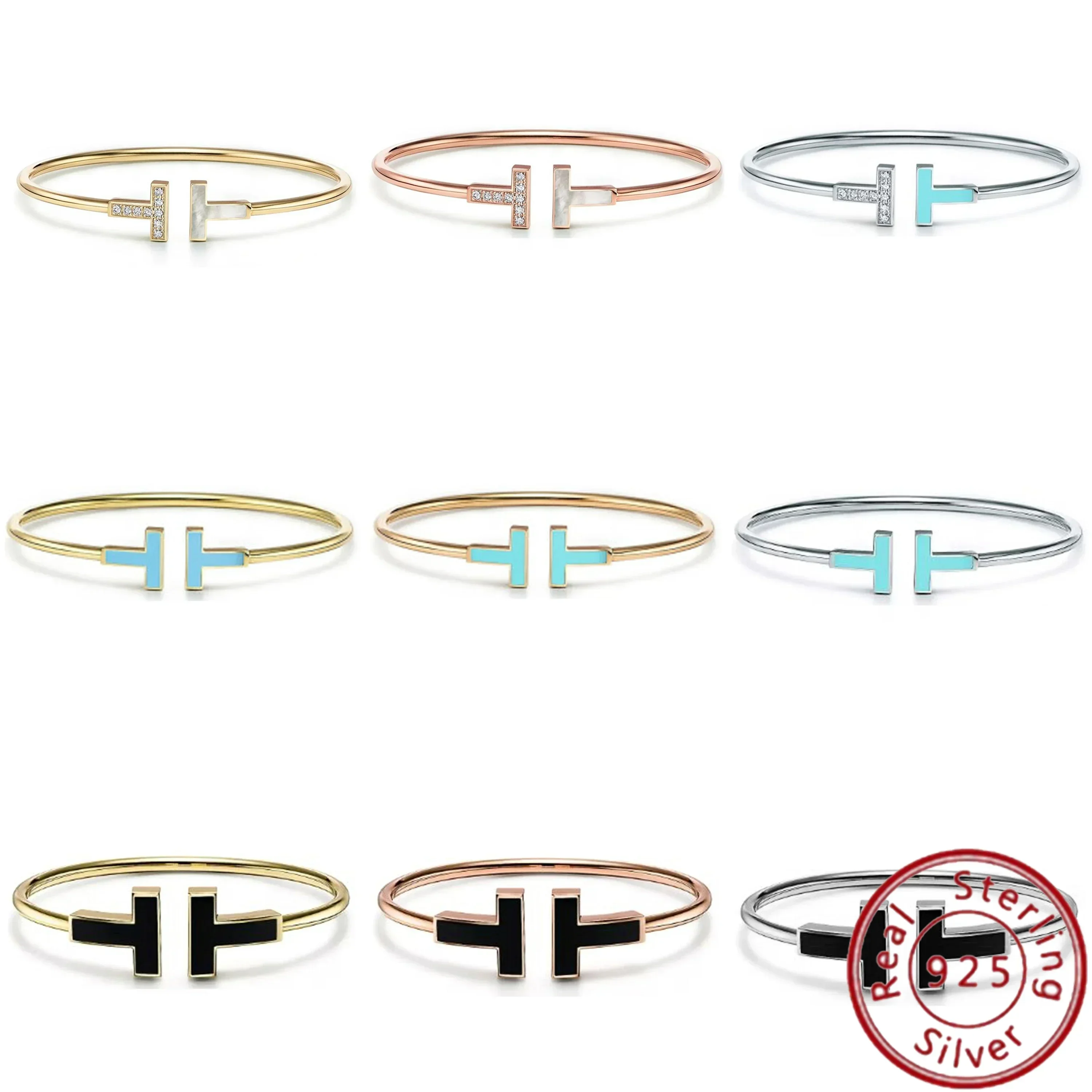 2024 S925 Sterling Silver Tiffany-Inspired Bracelet - Premium Chic, Trendy Flair, Enhance Your Aura, Price Reduced