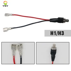 1pcs LED HID H1 Replacement Single Converter Wiring Connector Cable Conversion Lines Adapter Holder Headlight