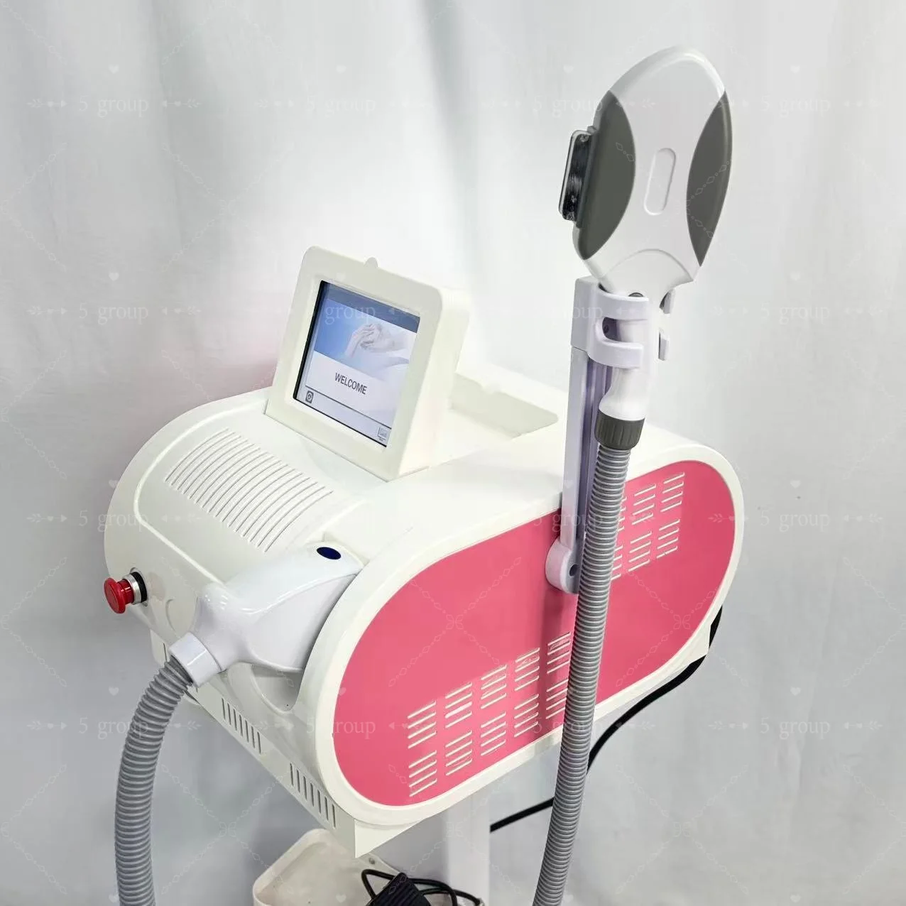 آلة إزالة الشعر المحمولة OPT IPL مع 3 فلتر 640 نانومتر 532 نانومتر 480 تجديد الجلد علاج حب الشباب لجهاز الصالون الدائم #1